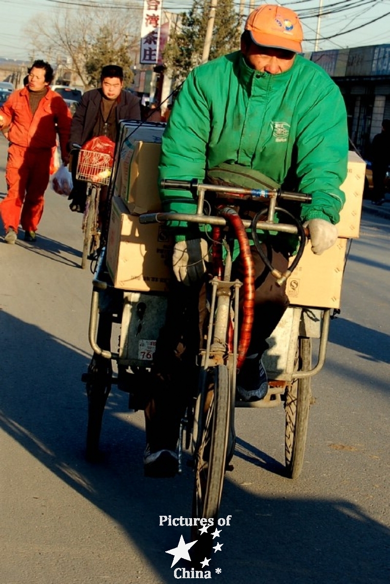 Beijing winter on a bicycle