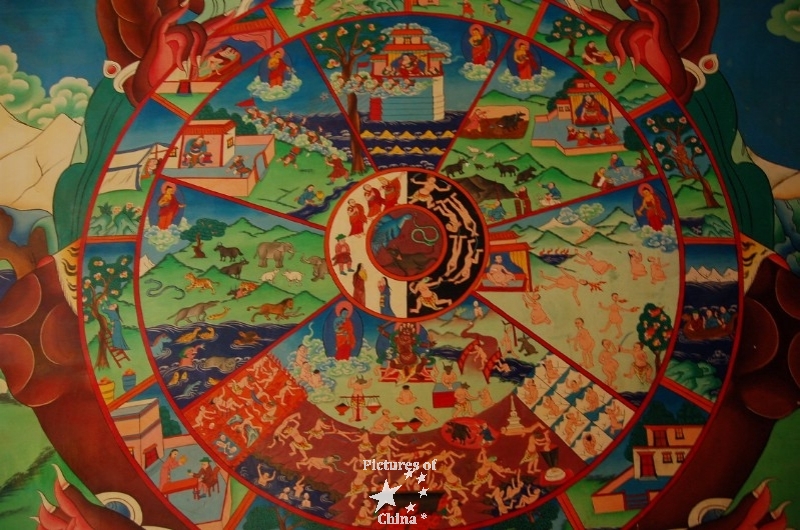 Tibetan circle of life