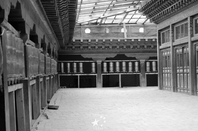 Room of the prayer wheels