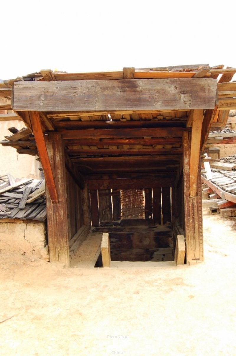 Door on a roof