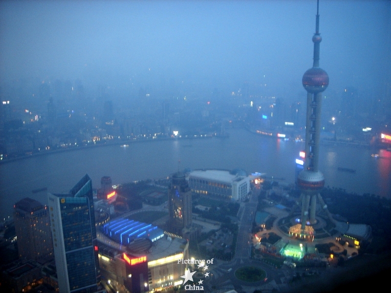 Pudong in the fog