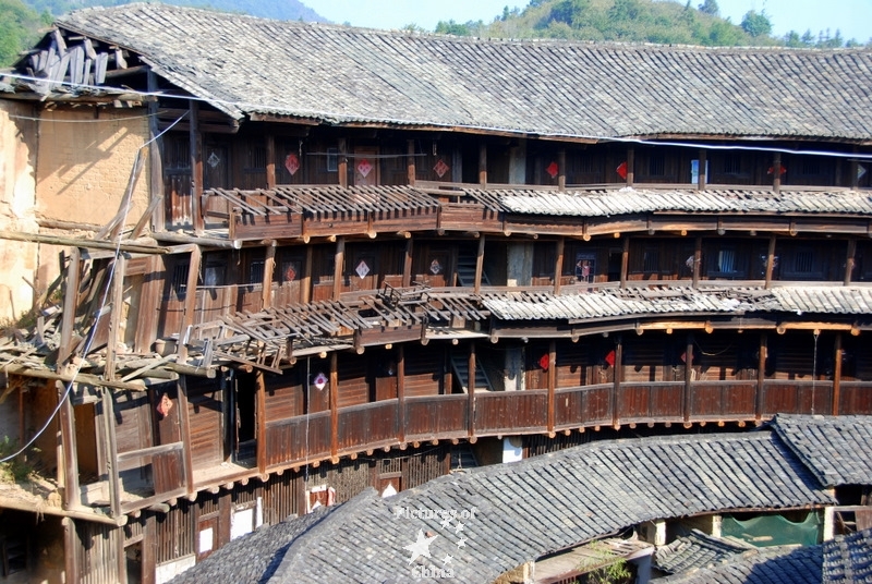 Life in a tulou