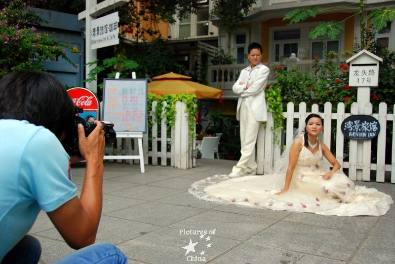 Wedding's pictures on Gulangyu