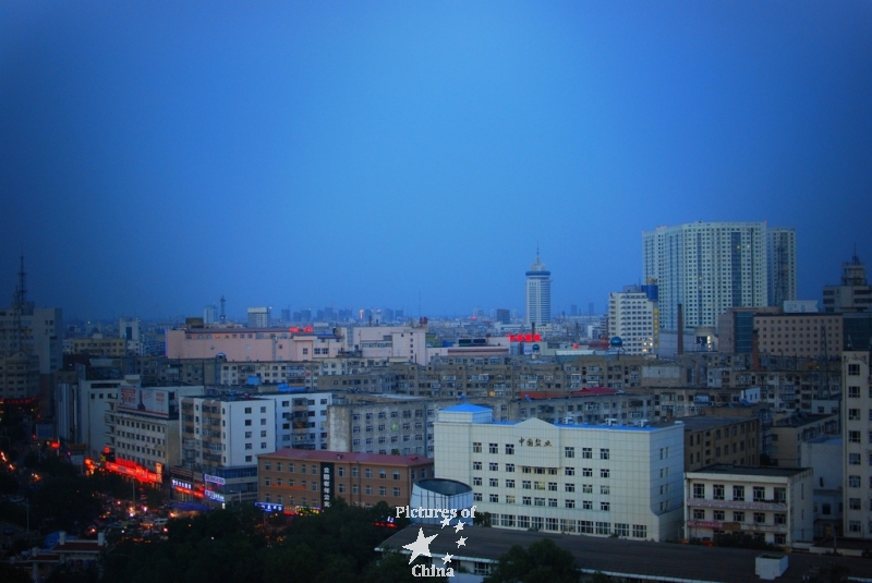 Qiqihar view at night