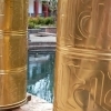 Prayer wheels, Lijiang (Yunnan)