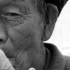 Smoking teacher, Lijiang (Yunnan)