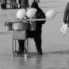 On the frozen river, Harbin (Heilongjiang)