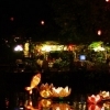 Guangzhou : Night fishes on water