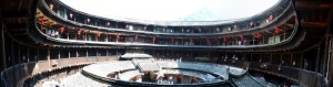 Tulou panorama, Yongding (Fujian)