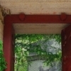 Gate of an old temple, Qingdao (Shandong)