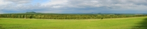 Volcanoes panorama, Wudalianchi (Heilongjiang)