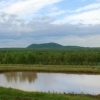 Pond reflection, Wudalianchi (Heilongjiang)