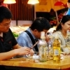 Night street dinner, Harbin (Heilongjiang)